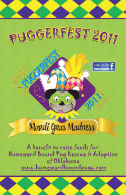 Puggerfest 2011 Program