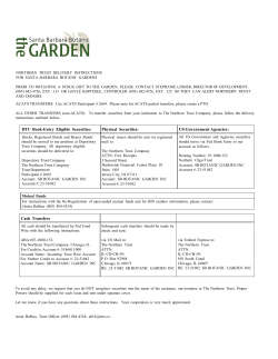 DTC Book-Entry Eligible Securities: Physical Securities: US