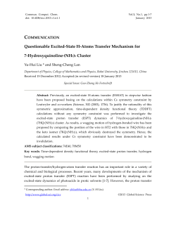 Questionable Excited-State H-Atoms Transfer Mechanism for 7