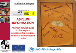 asylum information - M&uuml;nchner Fl&uuml;chtlingsrat