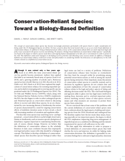 - Klamath Center for Conservation Research