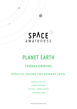 PLANET EARTH - Space Awareness