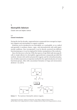 Electrophilic Selenium 1