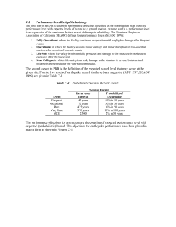 Performance Based Design
