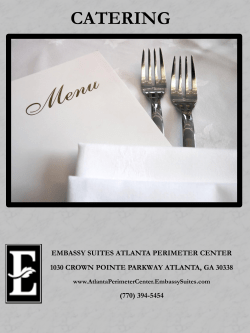 catering - Embassy Suites