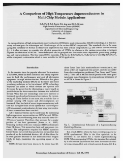 Comparison of High-Temperature Superconductors in Multi