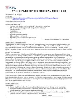 PBS Syllabus 2016-2017