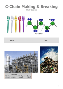 Cracking - AIS IGCSE Science