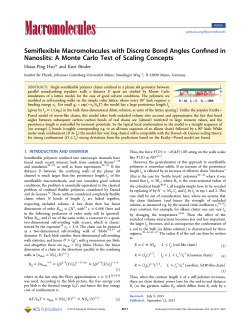 Semiflexible Macromolecules with Discrete Bond Angles Confined