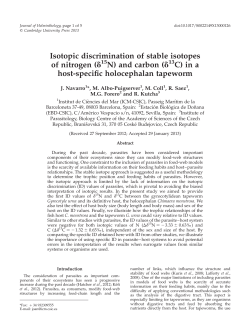 in a host-specific holocephalan tapeworm