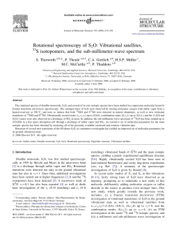 Rotational spectroscopy of S2O: Vibrational satellites, S