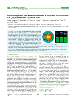 Optical Properties and Exciton Dynamics of Alloyed Core/Shell/Shell