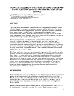 detailed assessment of extreme coastal erosion and