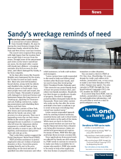News: Sandy`s wreckage reminds of need
