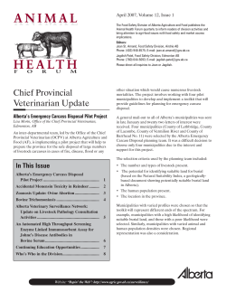 Animal Health.indd - Alberta Agriculture and Forestry