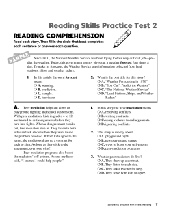 Reading Skills Practice Test 2