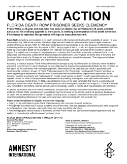 urgent action - Amnesty International