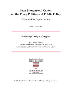 It should not be surprising that long time members of Congress talk