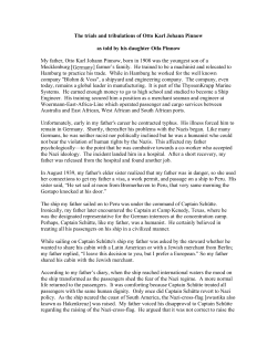 The trials and tribulations of Otto Karl Johann Pinnow