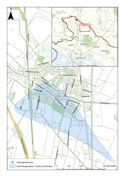 !. Vandv&aelig;rksboring Indvindingsopland