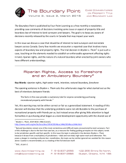 The Boundary Point - Four Point Learning