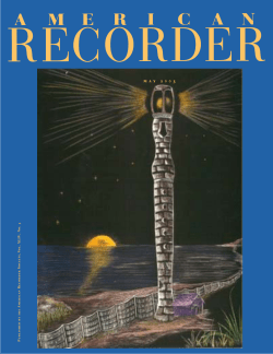 may 2 0 0 3 - American Recorder Society