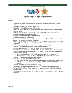 Page | 1 Overall: &bull; The cost of the project is