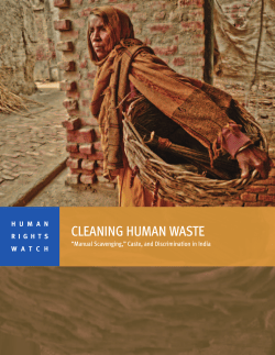 Caste, and Discrimination in India