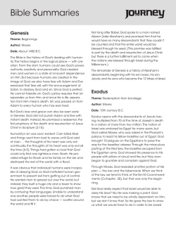Bible Summaries
