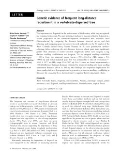 Genetic evidence of frequent long