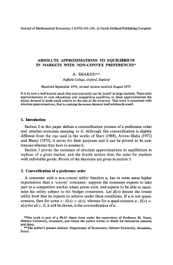 Absolute Approximations to Equilibrium in Markets with Non