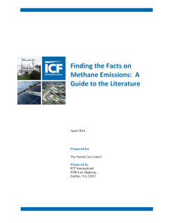 Finding the Facts on Methane Emissions: A Guide to the