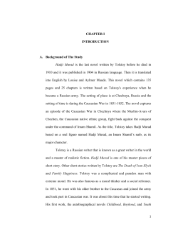 CHAPTER I INTRODUCTION A. Background of The Study Hadji
