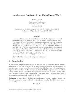 Anti-power Prefixes of the Thue