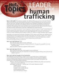 Human Trafficking