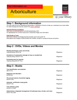 Arboriculture