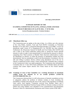 Summary - European Commission