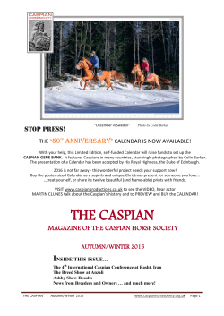 Magazine - Caspian Horse Society