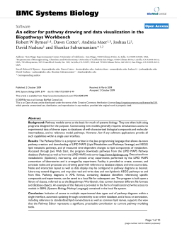 PDF - BMC Systems Biology