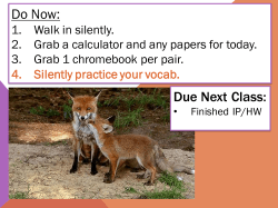 Periodic Motion PPT