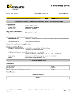 Safety Data Sheet
