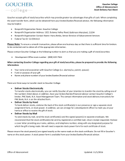 Deliver Stocks Electronically &bull; Deliver Stocks by