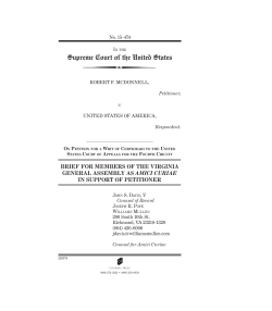 Members of the Virginia General Assembly