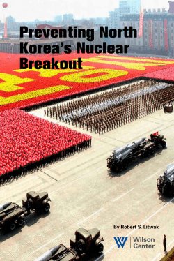 Preventing North Korea`s Nuclear Breakout