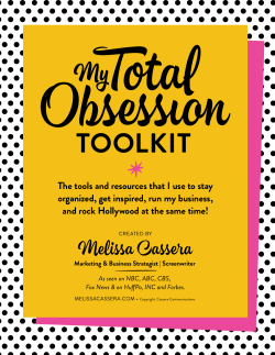 toolkit - Melissa Cassera