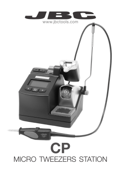 CP Manual - JBC Tools