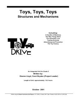 Toys, Toys, Toys