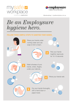 Rub your hands together vigorously for 10