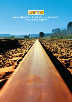 Australian Rail Track Corporation Ltd.