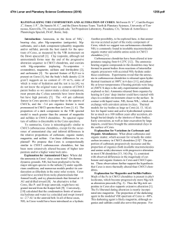 Rationalizing the Composition and Alteration of Ceres